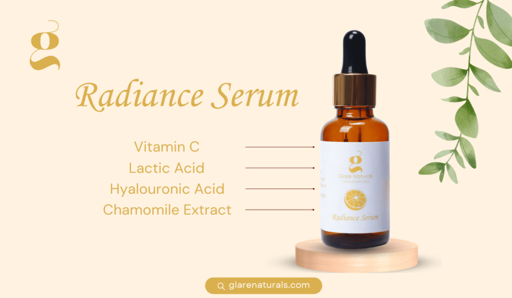 Radiance serum with hyaluronic acid